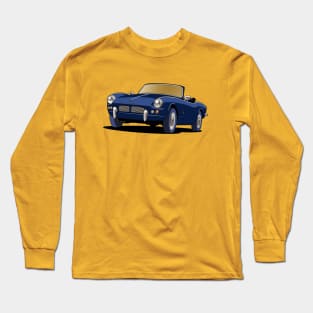 Dark Blue Triumph Spitfire Long Sleeve T-Shirt